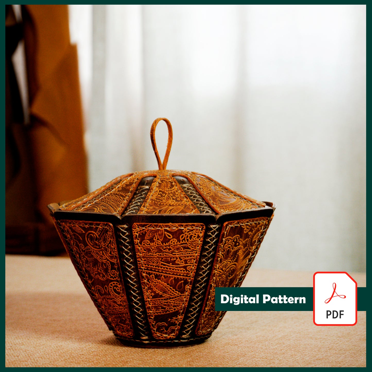 Leather Bowl / Tray Pattern