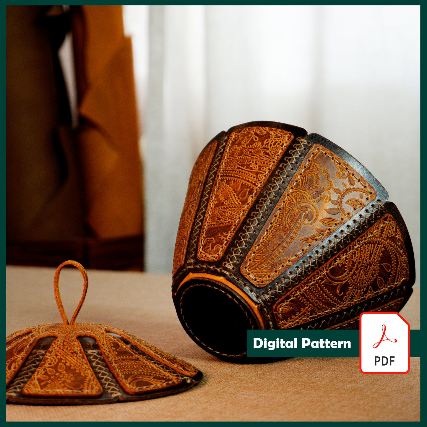Leather Bowl / Tray Pattern