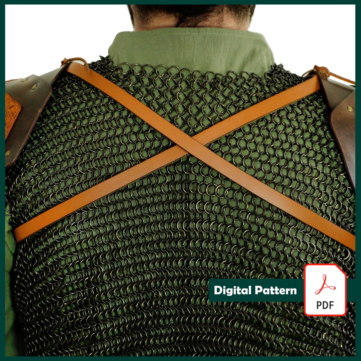 Leather Pauldrons Pattern