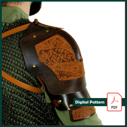 Leather Pauldrons Pattern