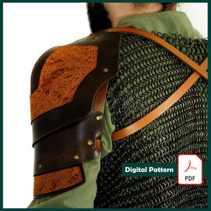 Leather Pauldrons Pattern