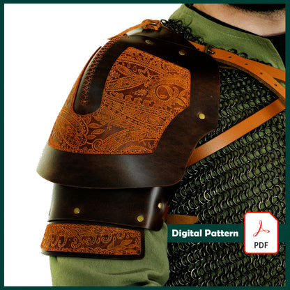 Leather Pauldrons Pattern