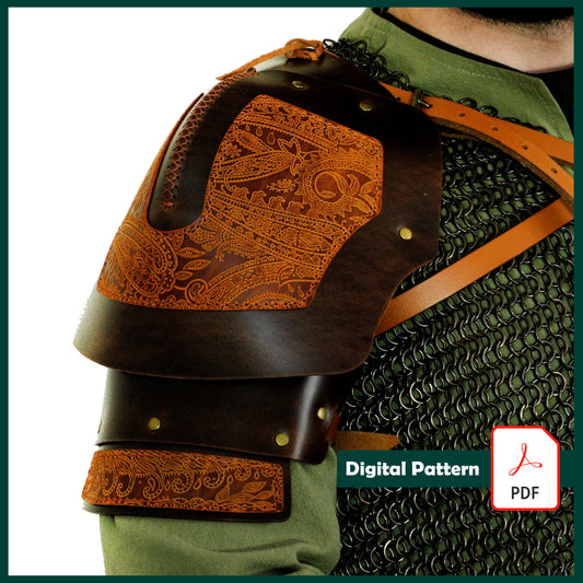 Leather Pauldrons Pattern