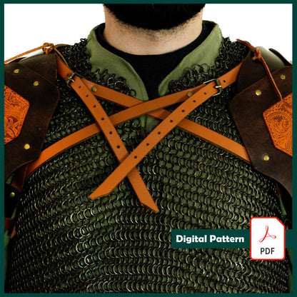Leather Pauldrons Pattern